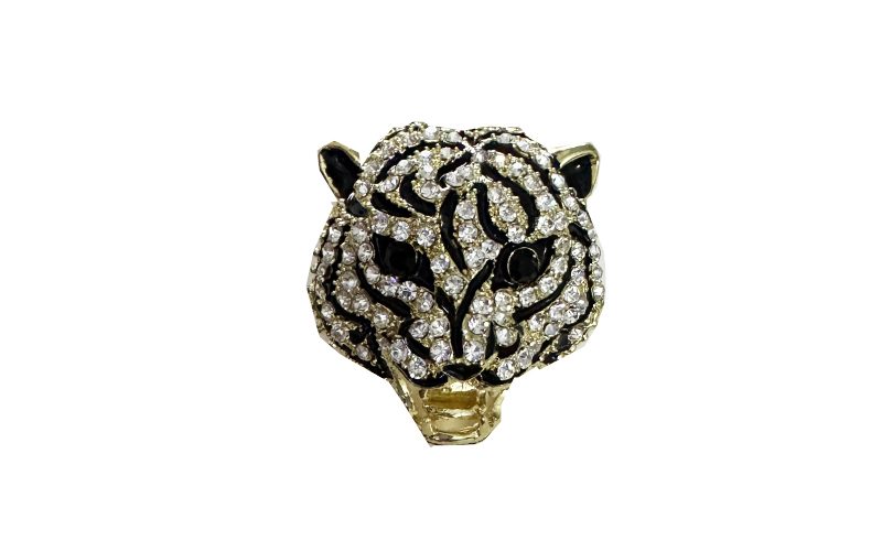Panter Head Broche
