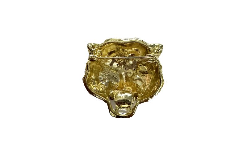 Panter Head Broche