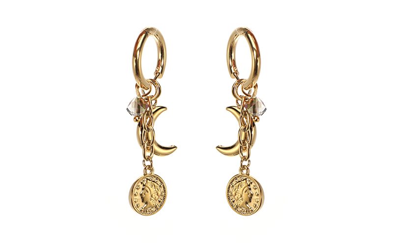 Golden Oorbellen Manon