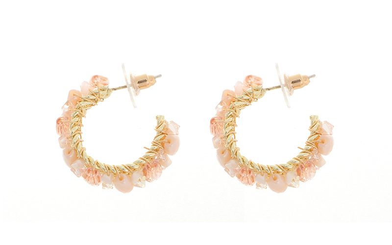 Champagne Oorbellen Bliss