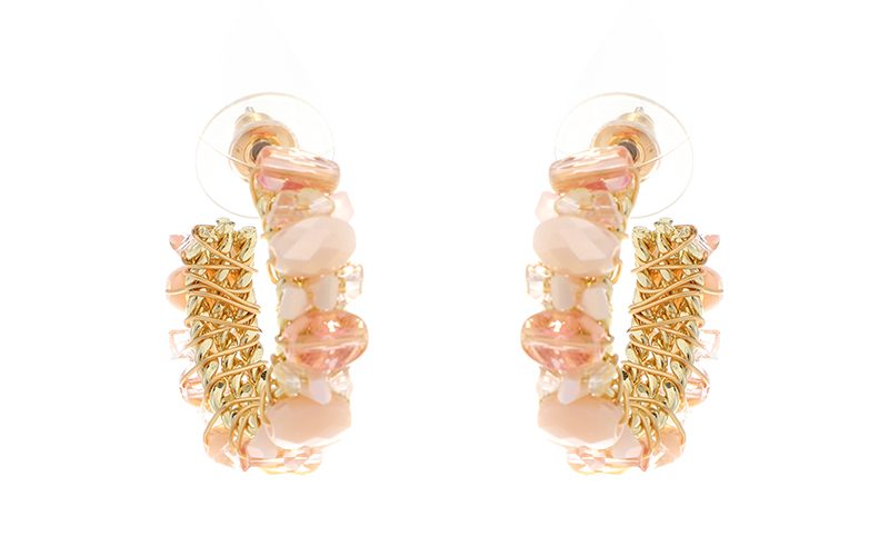 Champagne Oorbellen Bliss