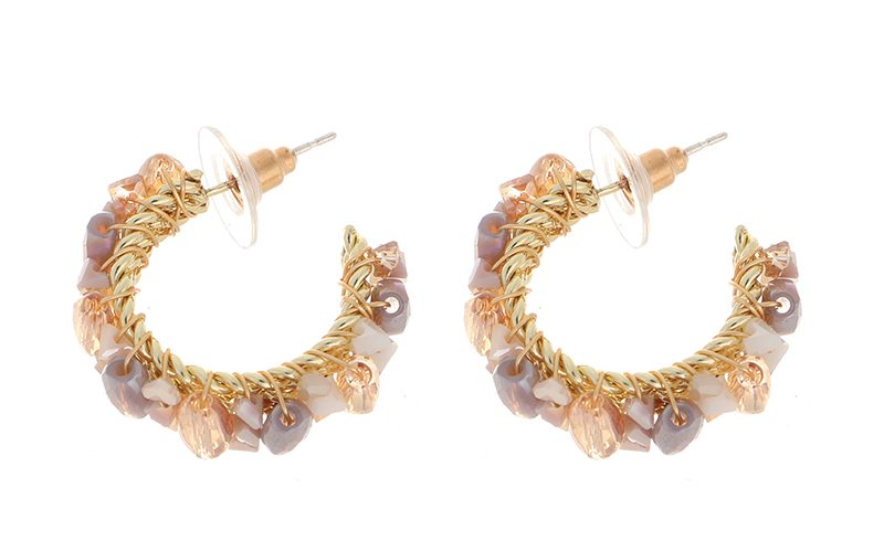 Khaki Oorbellen Bliss