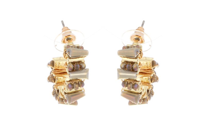 Taupe Oorbellen Bliss