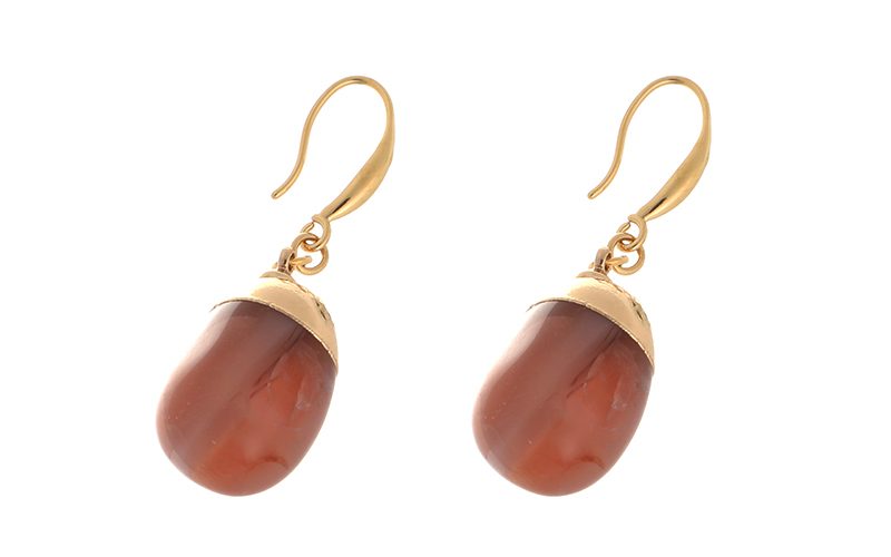 Stone Oorbellen Nature