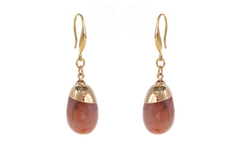 Stone Oorbellen Nature