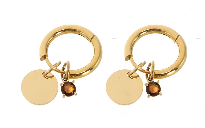 Brons Oorbellen Sabrina