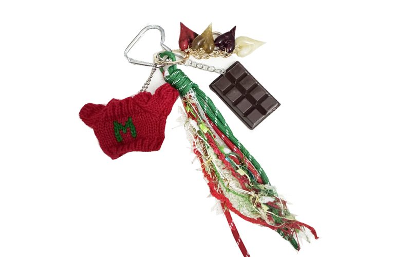 Christmas Saint Nic Sleutelhanger / Bag Charms