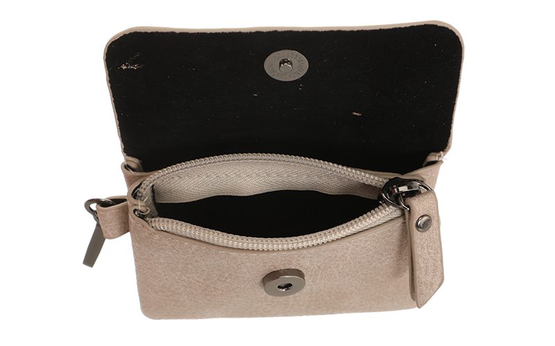 Taupe Portemonneetje Kyra