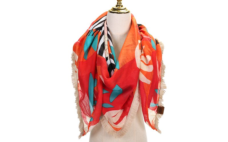 Vierkante Stone Sjaal Trento