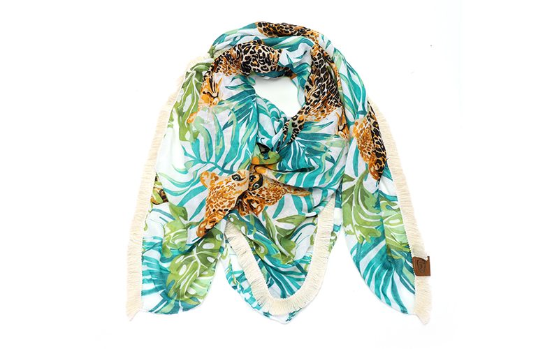 Vierkante Colorful Sjaal Livorno