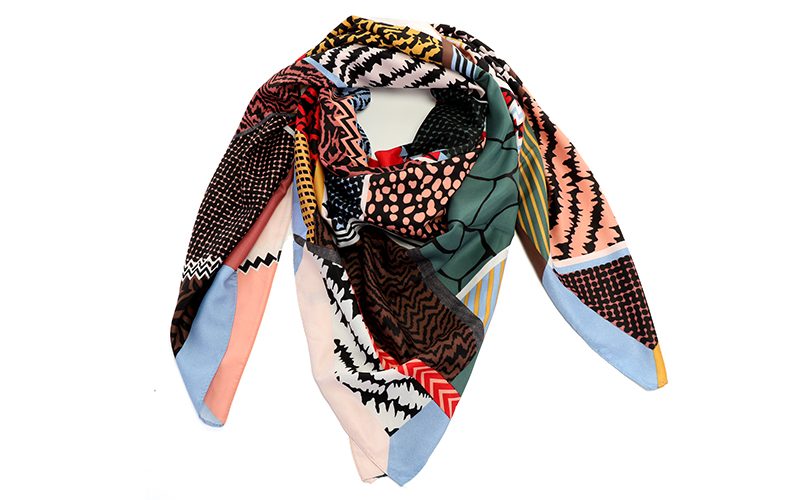 Mix Color Sjaal Linan