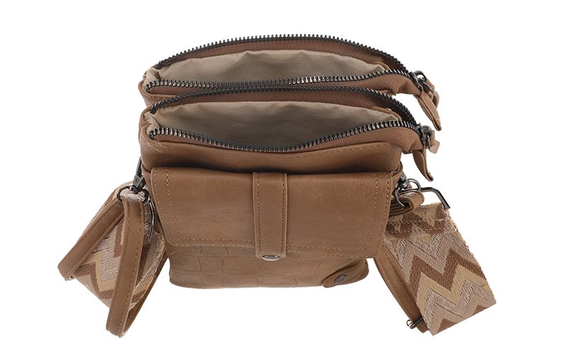 L. Camel Telefoon- En Schoudertasje Tyler