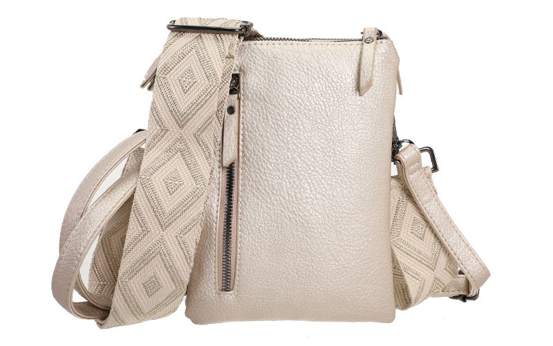 Champagne Telefoon- En Schoudertasje Tyler