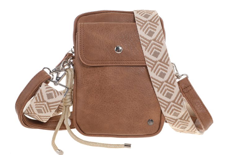 Camel Telefoontasje / Schoudertasje Boston
