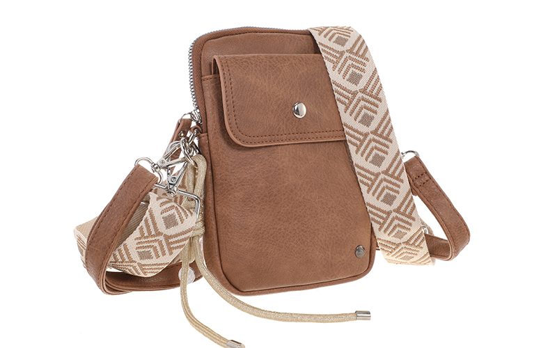 Camel Telefoontasje / Schoudertasje Boston