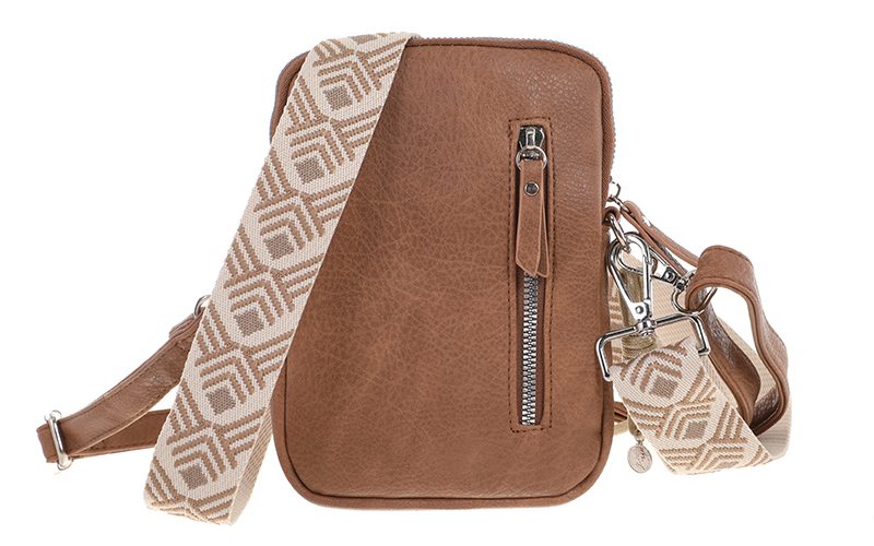 Camel Telefoontasje / Schoudertasje Boston