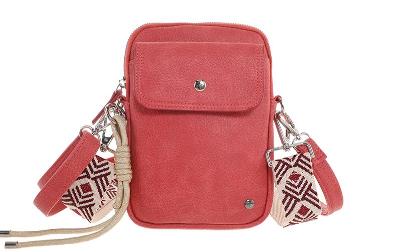 Red Telefoontasje / Schoudertasje Boston