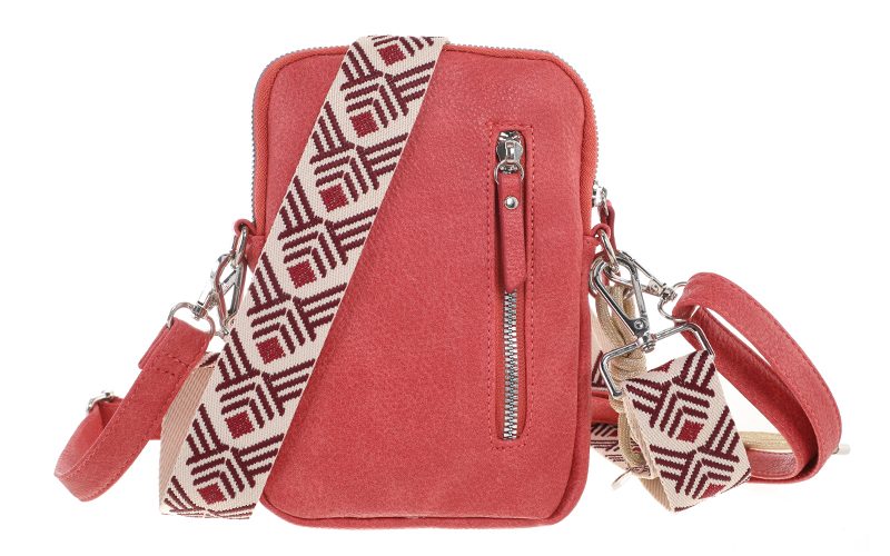 Red Telefoontasje / Schoudertasje Boston