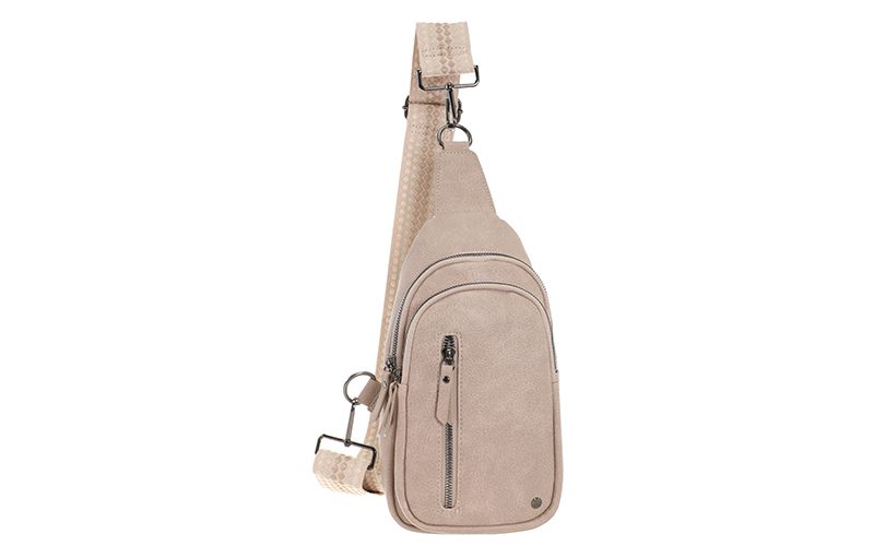 Taupe Crossbodytas Mattie