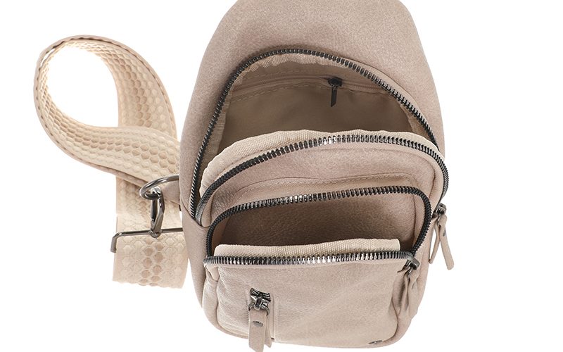 Taupe Crossbodytas Mattie