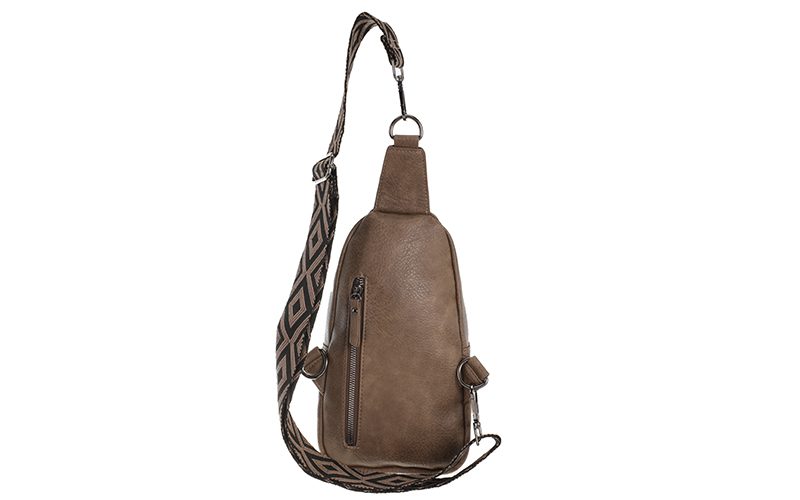 Dark Camel Crossbodytas Mattie