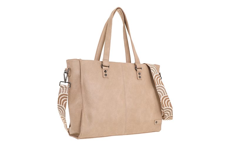 Khaki Shopper/Schooltas Veghel