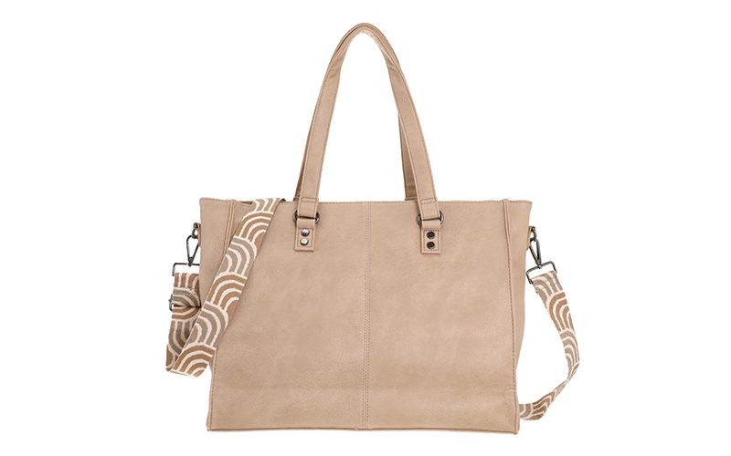 Khaki Shopper/Schooltas Veghel
