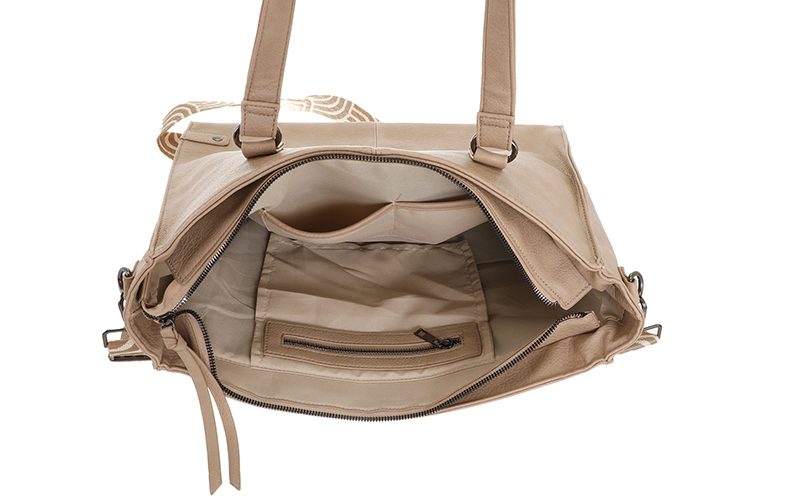 Khaki Shopper/Schooltas Veghel