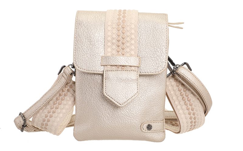Champagne Crossbody En Telefoontasje Nancy / Metz