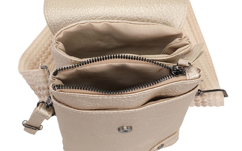 Champagne Crossbody En Telefoontasje Nancy / Metz