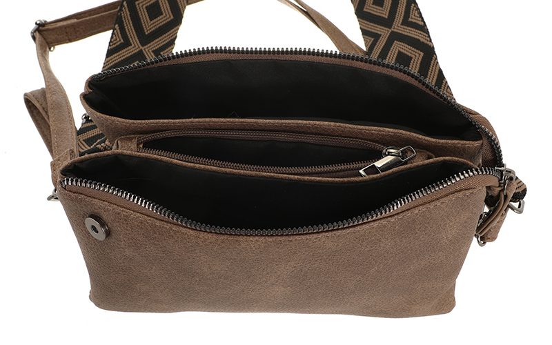 Dark Camel New York Schoudertasje