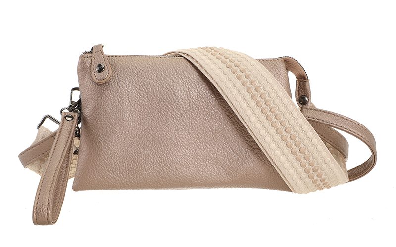 Brons New York Schoudertasje