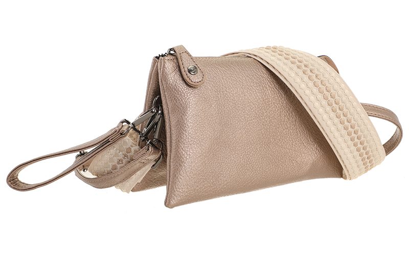 Brons New York Schoudertasje