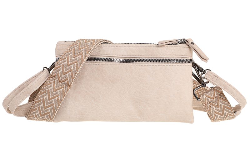 Natural Schoudertasje San Leo