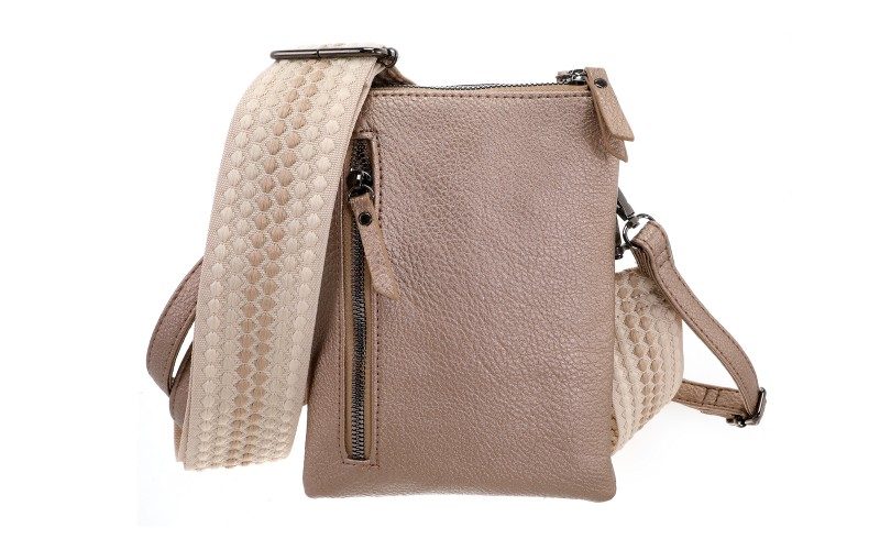 Brons Telefoon- En Schoudertasje Tyler