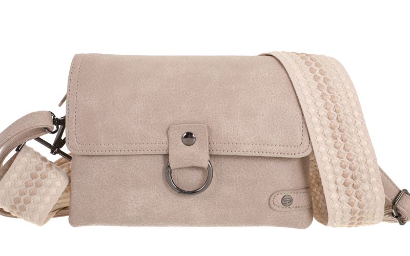 Taupe Weston Schoudertasje