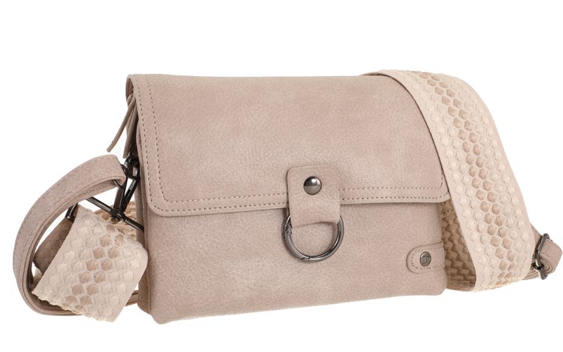 Taupe Weston Schoudertasje