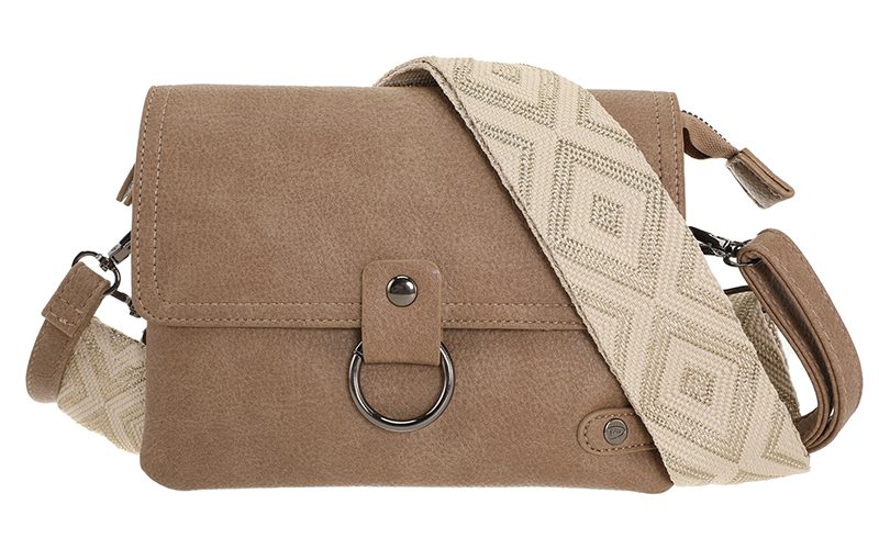 Taupe Weston Schoudertasje