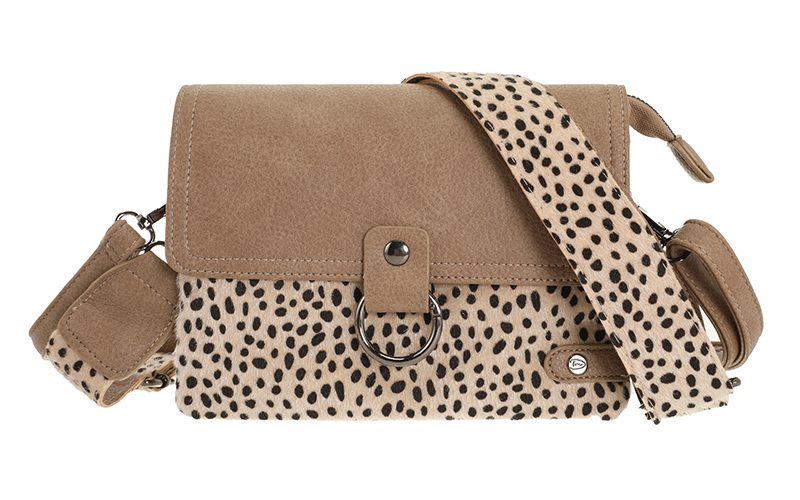 Natural Dot Weston Schoudertasje