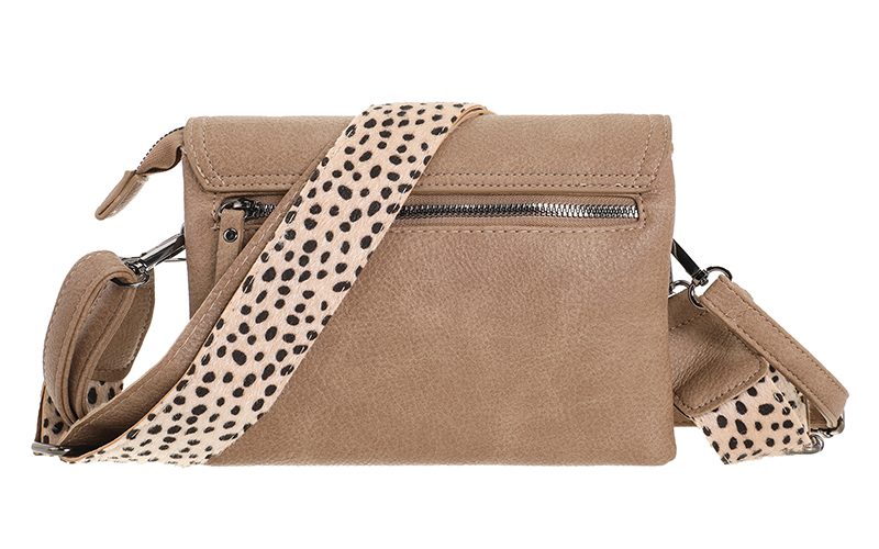 Natural Dot Weston Schoudertasje