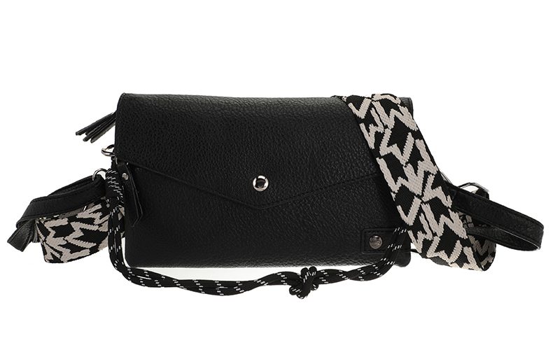 Black Crossbody / Schoudertasje Stanfield