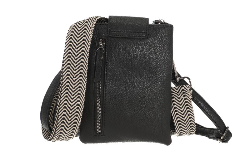 Black Crossbody En Telefoontasje Horton