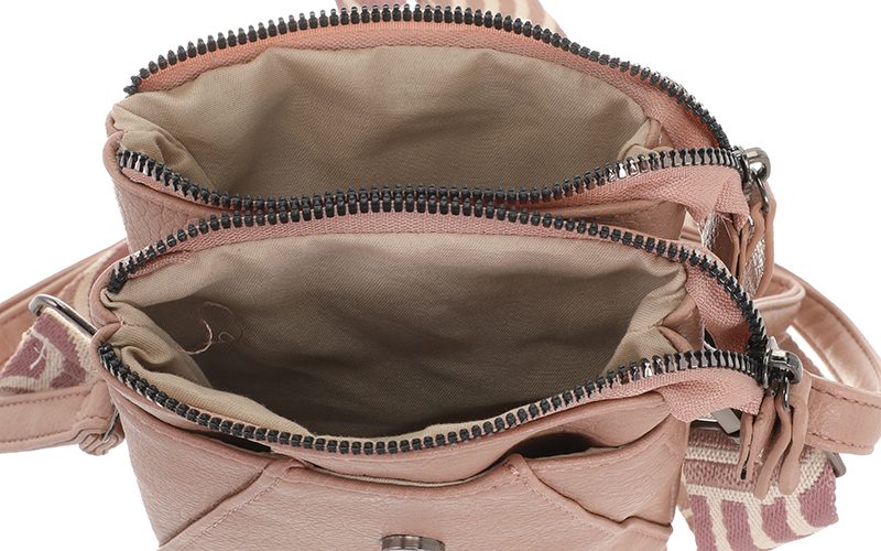 Vintage Pink Crossbody En Telefoontasje Horton