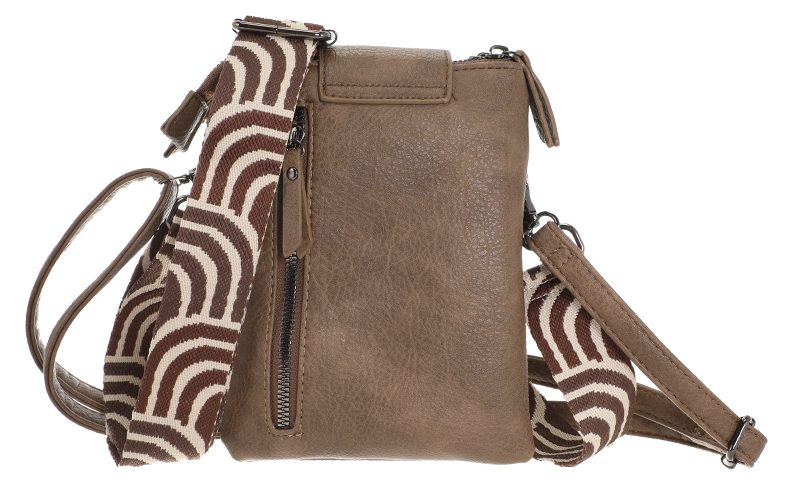 Dark Camel Crossbody En Telefoontasje Horton