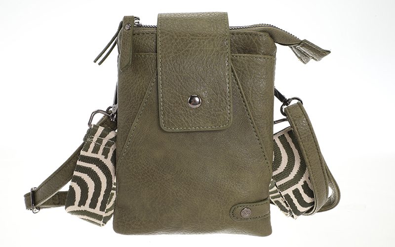Dark Green Crossbody En Telefoontasje Horton
