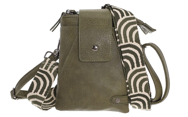 Dark Green Crossbody En Telefoontasje Horton