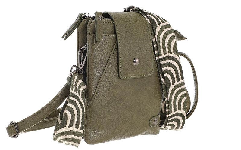 Dark Green Crossbody En Telefoontasje Horton