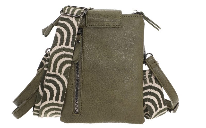 Dark Green Crossbody En Telefoontasje Horton