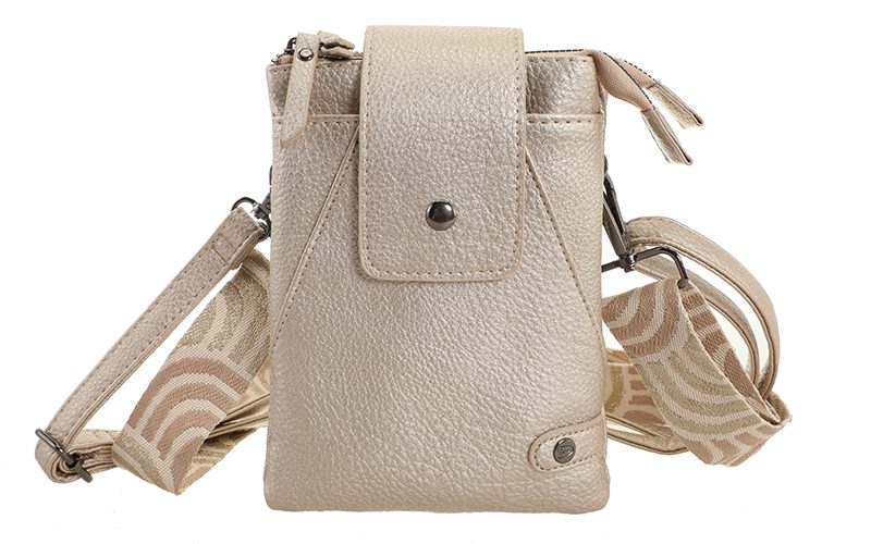 Taupe Crossbody En Telefoontasje Horton