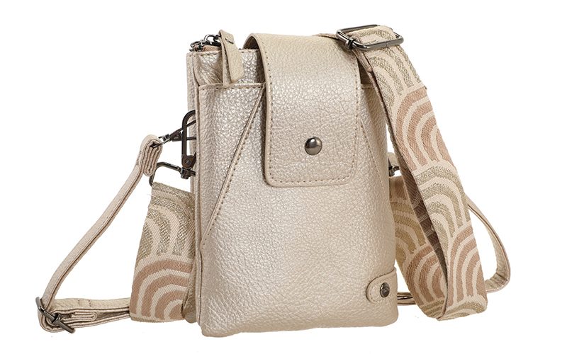 Taupe Crossbody En Telefoontasje Horton